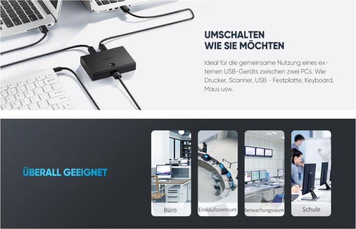 Immagine prodotto Ugreen KVM Switch