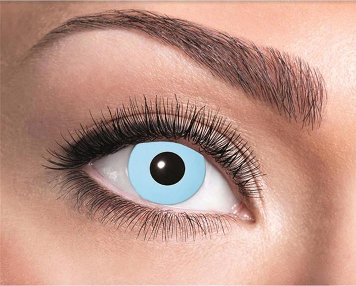 Immagine prodotto Fasnacht Lenti a contatto blu ghiaccio (Blu ghiaccio)