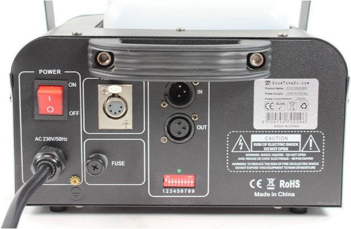 Actual product image BoomToneDJ Fog 3000 Dmx