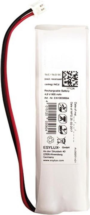 Immagine prodotto Esylux Batteria SLC Nicd 800mAh - Batteria - 800 mAh (1 pz., Specifico del dispositivo, 800 mAh)