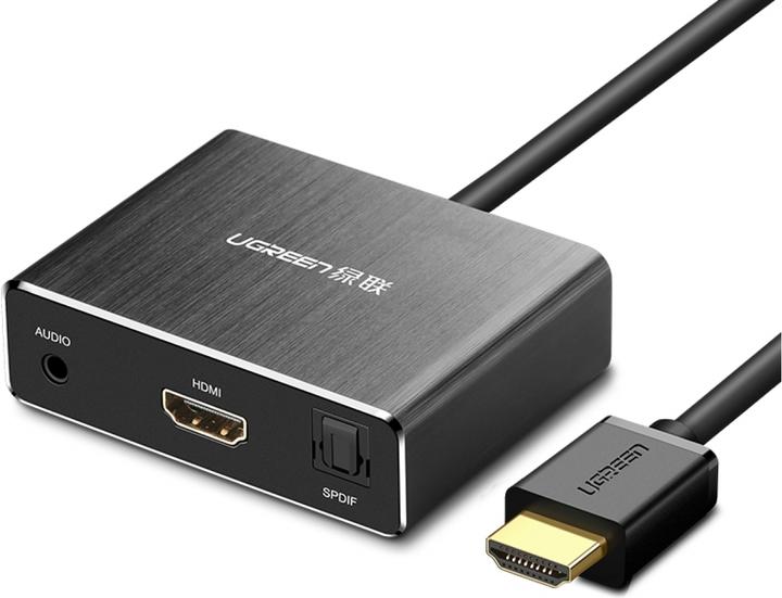 Ugreen HDMI to HDMI Adapter with Audio SPDIF AUX Audio Output