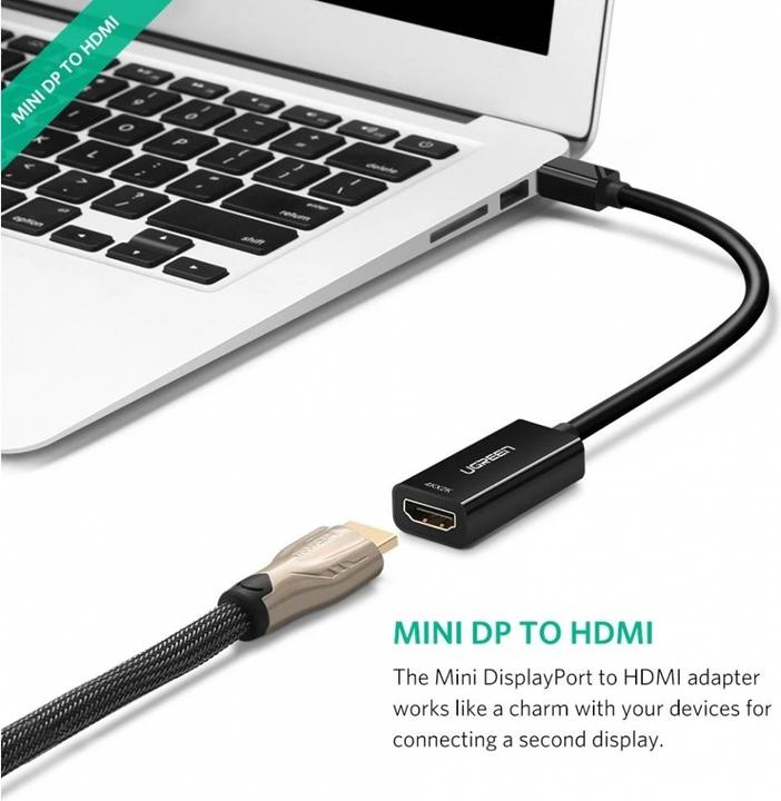 Produktbild Ugreen Mini Display Port zu (HDMI, 25 cm)