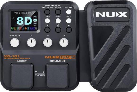 Actual product image NUX MG101 multi-effect unit