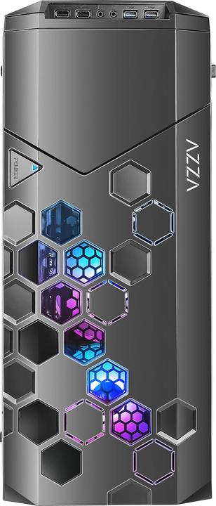 Image du produit Azza Va Fulltower ATX Storm 6000B ARGB(Win-Glass,4xRGB)2xUSB (ATX, E-ATX, mATX)