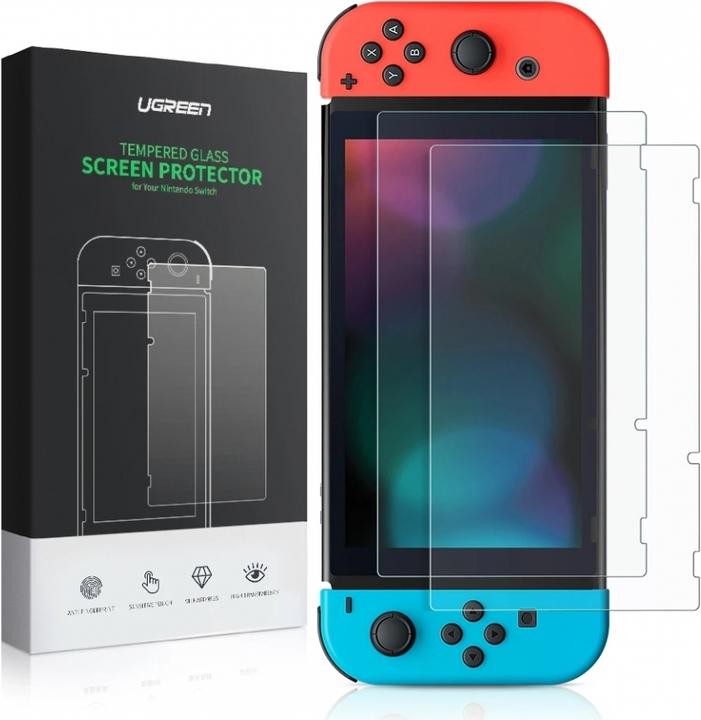 Ugreen Nintendo Switch 2er Pack Panzerglas HD Glas Folie Schutzglas (Switch)