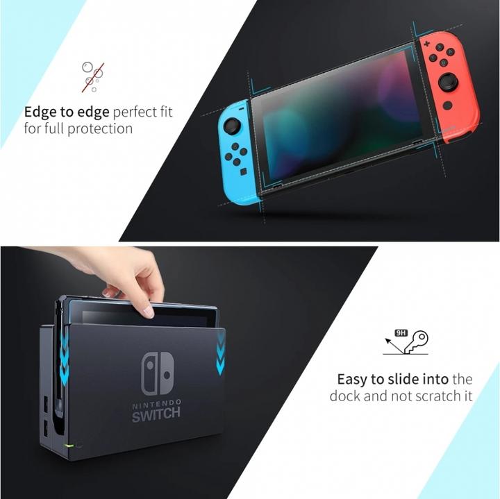 Actual product image Ugreen Nintendo Switch 2-pack bulletproof HD glass film protective glass (Switch)