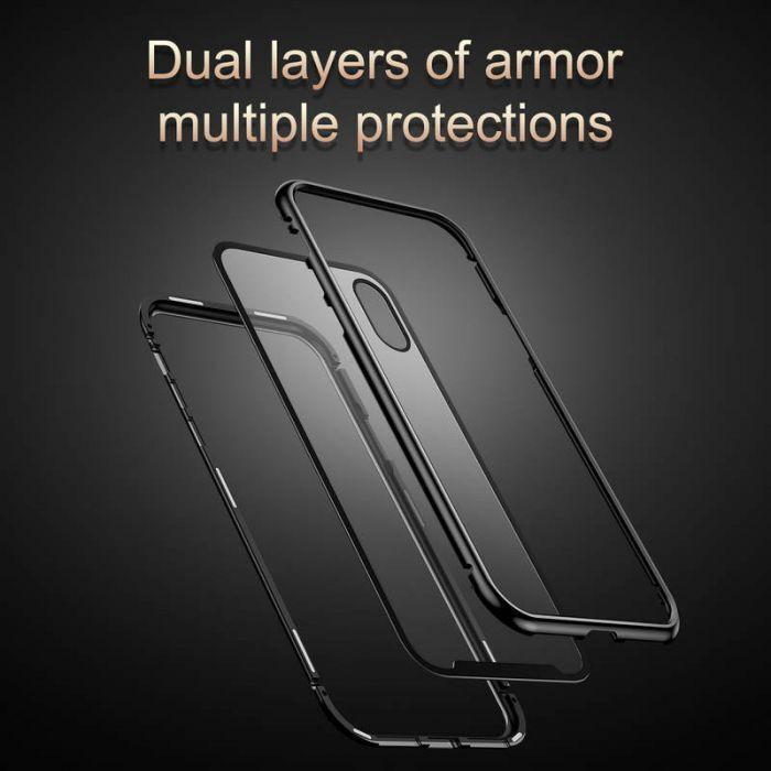 Actual product image Baseus Magnet cover (Apple iPhone XR)