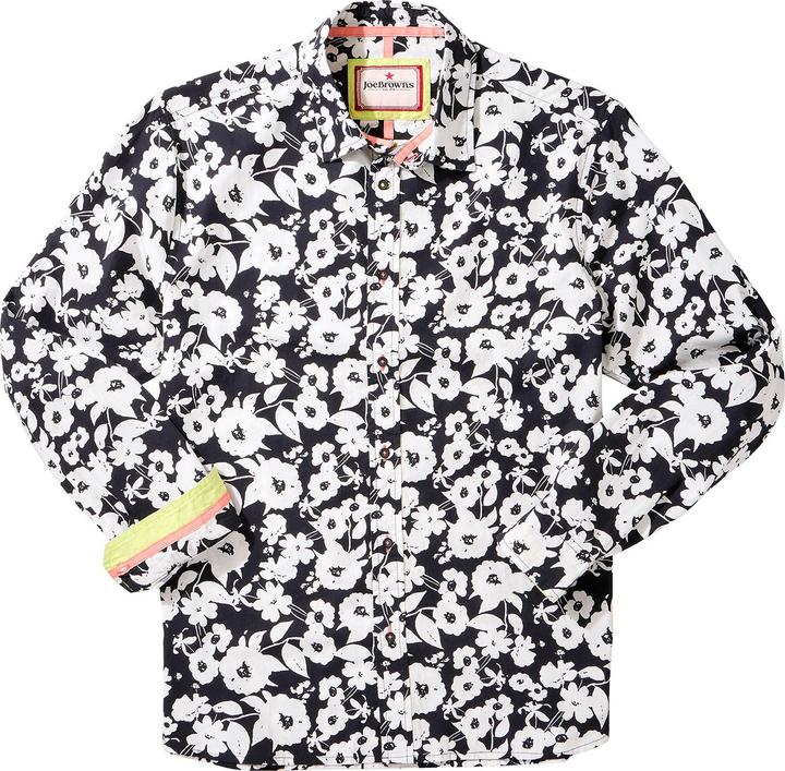 Image du produit Joe Browns Monochrome Floral Long Sleeve Shir (XL)