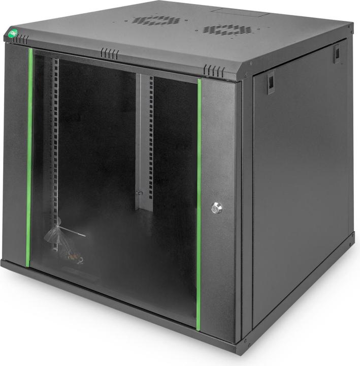 Actual product image Digitus Wall Mounting Cabinets Dynamic Basic Series - 600x600 mm (WxD) (13.50 RU, 19 inch rack)