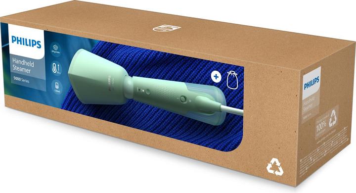 Actual product image Philips 5000 Series Tragbarer Dampfglätter (1300 W, 24 g/min)
