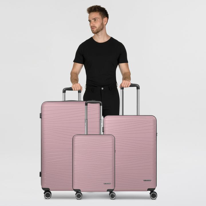 Actual product image Franky Dallas 3.0 4 wheel suitcase set 3-piece (188 l, XL (from 140l))