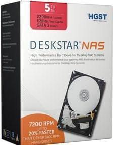 Image du produit Hitachi 5TB 7200 NAS v2 4Pack EMEA (5 To, 3.5")