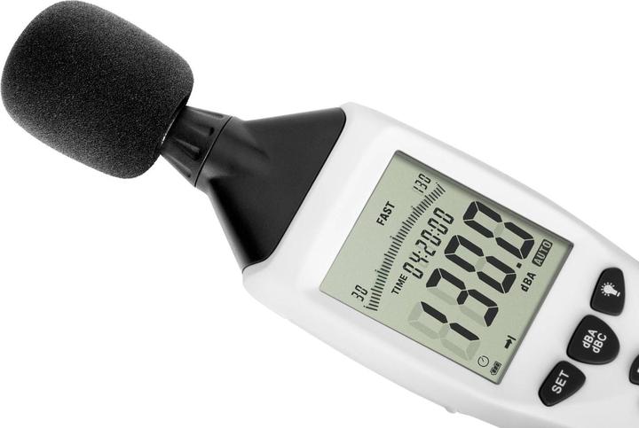 Produktbild Steinberg Schallpegelmessgerät Dezibel Messgerät Lärmmessgerät Digital 30 130 dB