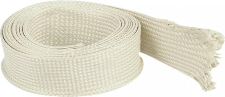 Delock Geflechtschlauch aus Nomex Fasern 2 m x 25 (Kabelschlauch, 200 cm)