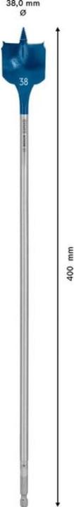 Produktbild Bosch Professional Zubehör EXPERT Self Cut Speed Flachfräsbohrer, 38 x 400 mm (38 Millimeter)