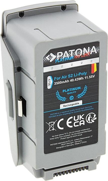 Actual product image Patona Platinum Battery DJI Air 2S (Drone battery, DJI Mavic Air 2)