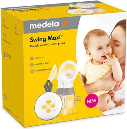 Immagine prodotto Medela Bundle New Swing Maxi tiralatte e reggiseno per tiralatte a mani libere, S