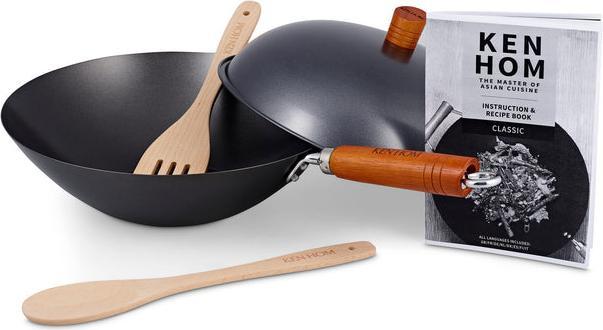 Produktbild Ken Hom KH331051 (31 cm, Wok Pfanne, Carbonstahl)