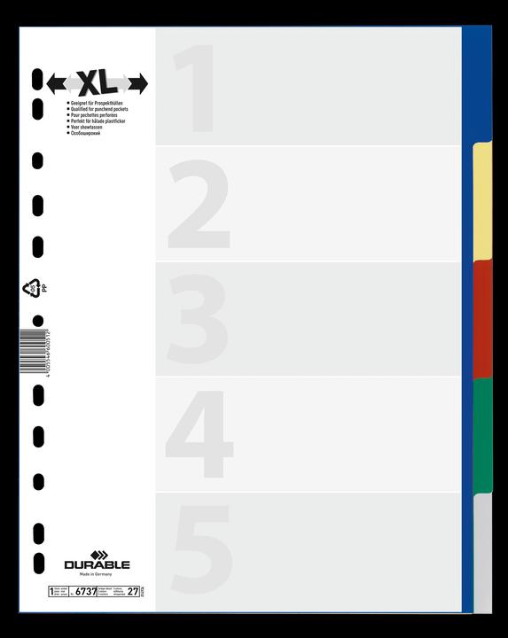 Image du produit Durable Répertoire PP, divers modèles, à l'unité