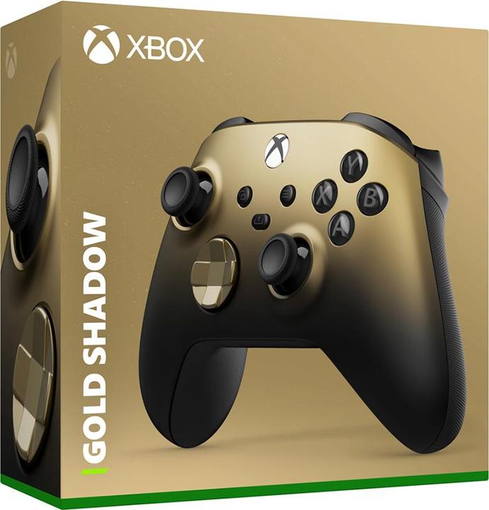 Actual product image Microsoft Gold Shadow Controller (Special Edition) (Xbox Series S, Xbox One S, PC, Xbox One X, Xbox Series X)
