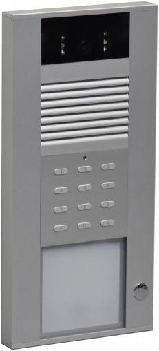 Wantec Monolith B IP 4T Türsprechst. + Kamera (Ethernet)