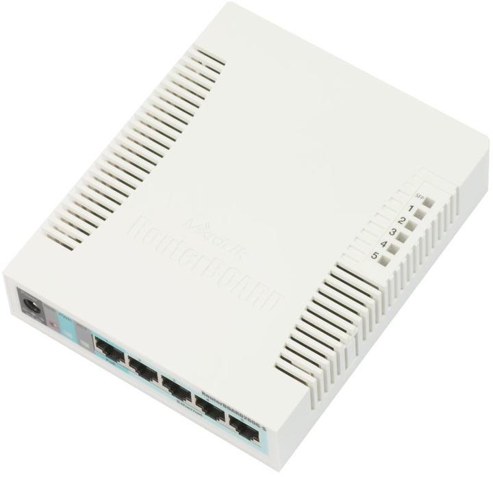 Actual product image MikroTik RouterBOARD RB260GS (6 Ports)