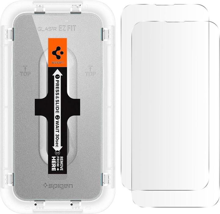 Produktbild Spigen Glas.tR EZ Fit (2 Stück, Apple iPhone 14 Pro Max)