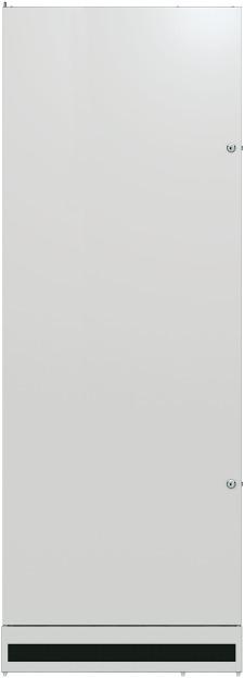Immagine prodotto EFB Elektronik Porta per PRO 42HE, L=800, acciaio, 1 pezzo, VR, RAL7035, porta posteriore, Porta in acciaio a un