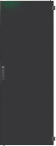 Actual product image EFB Elektronik Steel door perforated 24U, 1-piece, width, 1-point closure