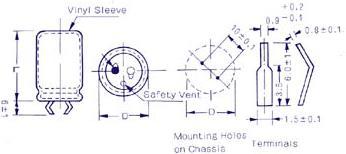 Produktbild Velleman Elco Snap-In 10.000µf 50V