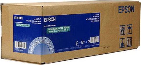 Actual product image Epson Enhanced Matte Paper 432mm x 30.5m (192 g/m², Plotter rolls)