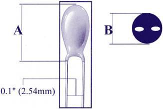 Velleman Condensatore al tantalio 1µf 35V