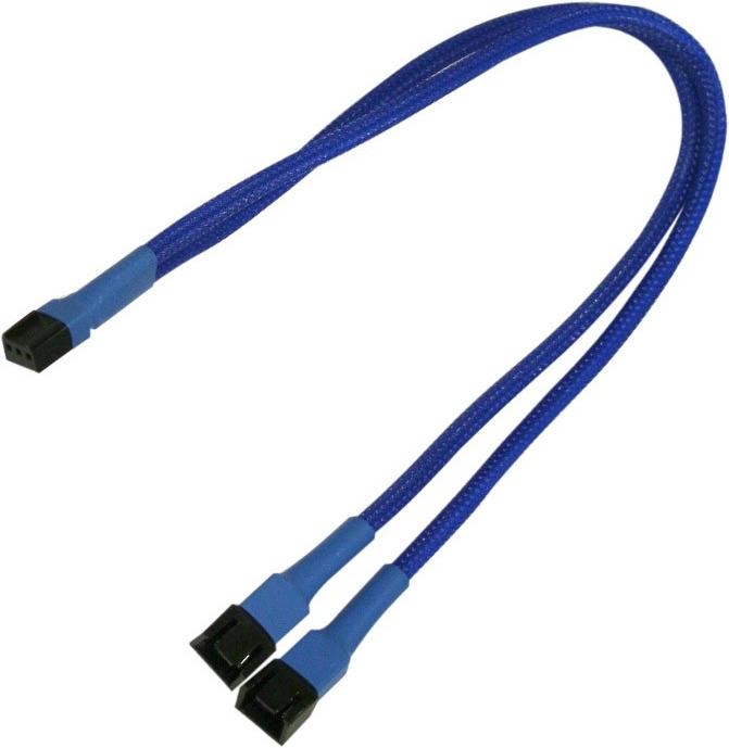 Produktbild Nanoxia 3-Pin Molex Y-Kabel (0.30 m)