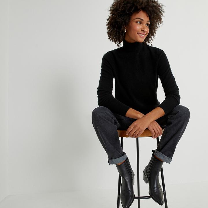 Image du produit La Redoute Collections Pull à col roulé (XL)