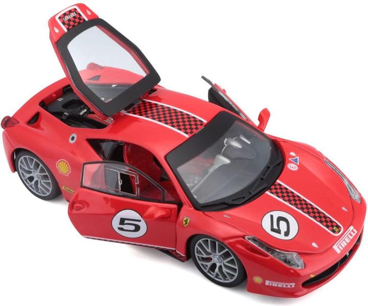 Image du produit Bburago 1:24 Modèle réduit de voiture Ferrari 458 Ch