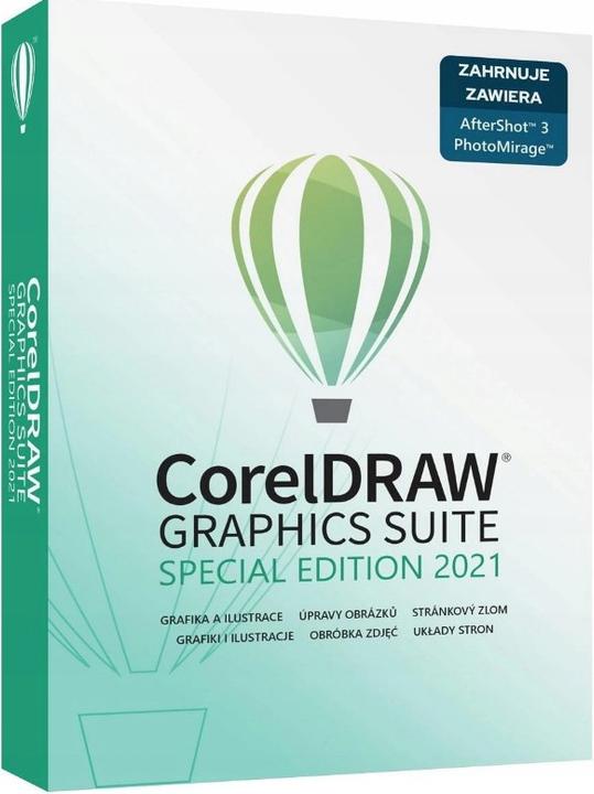 Actual product image Corel DRAW Graphics Suite Special Edition 2021 (1 User, unlimited)