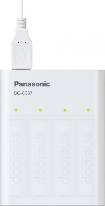Actual product image Panasonic BQ-CC87 (1 pcs., 1900 mAh, Chargers without battery)