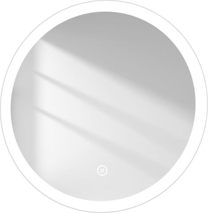 Produktbild Emke Badspiegel mit Beleuchtung Φ50cm,Beschlagfrei, 3 Farbtemperaturen(3000K-6500K) und dimmbaren