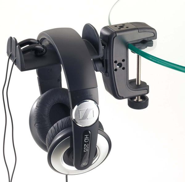 Actual product image K&M Headphone holder with table clamp 16085