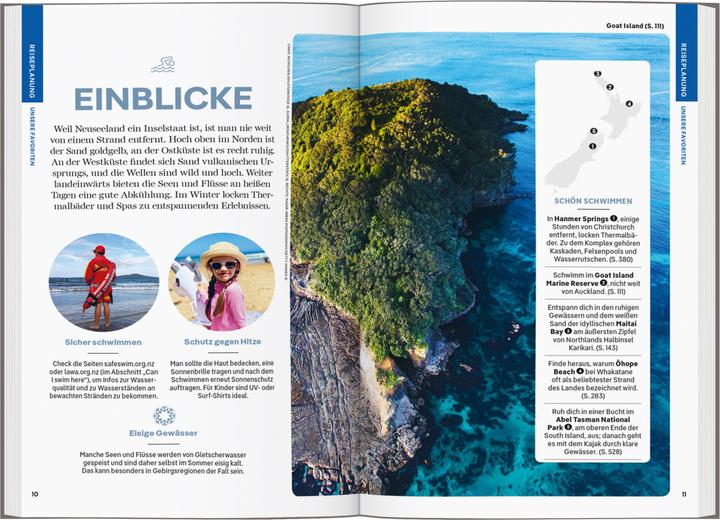 Produktbild Reiseführer Neuseeland (Deutsch, Catherine Le Nevez, Peter Dragicevich, Craig McLachlan, Brett Atkinson, Rawinia Parata, Nicole Mudgway, Elen Turner, 2023)
