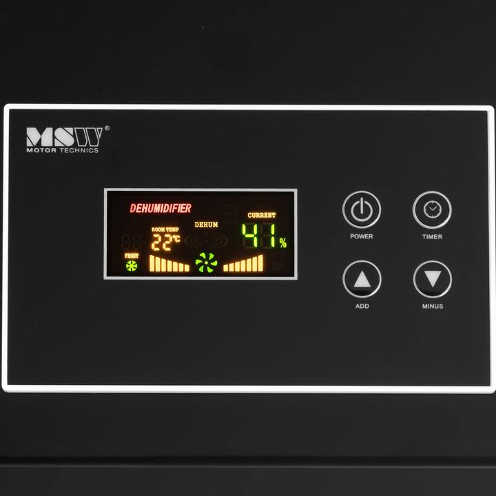 Actual product image MSW Commercial Dehumidifier - 158 L/24 h - 220 m² (220 m², 158 l/24h)