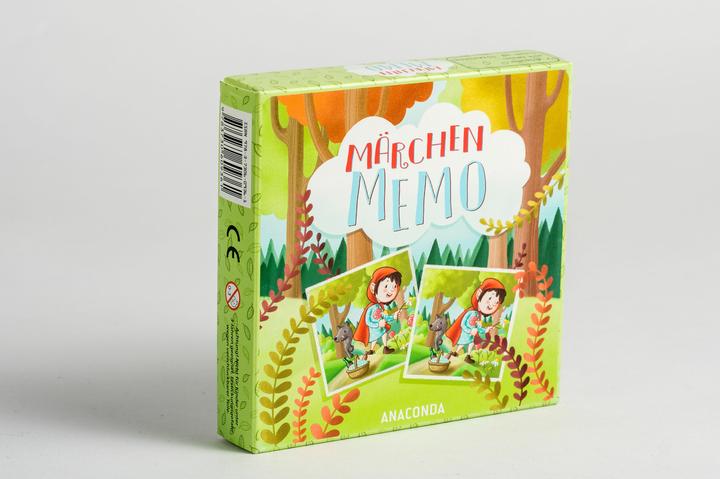Actual product image The fairy tale memo. Memo game (German)