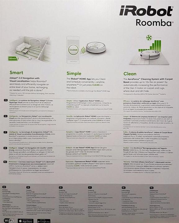 Produktbild iRobot Roomba 980 (Saugroboter)