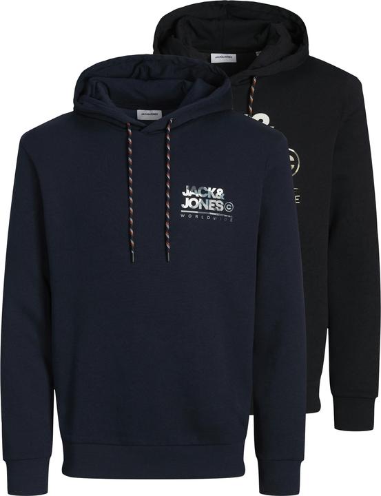 Jack & Jones Jjluke Sweat Hood 2pk Mp