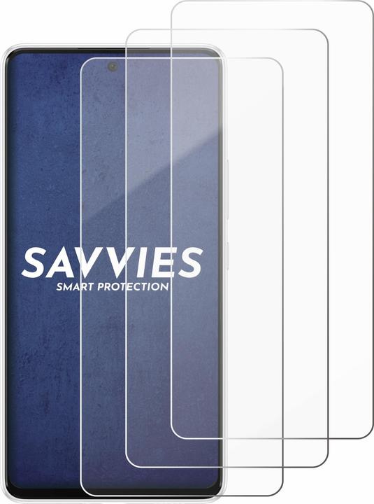 Produktbild Savvies Panzerglas Hartglas Displayschutz (3 Stück, Samsung Galaxy A53 5G)