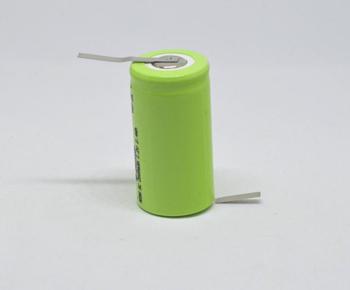 Actual product image Camelion NiMH rechargeable battery Mignon (AA) with 2200mAh and U-soldering tag in plastic casing (1 pcs., AA, 2200 mAh, Rechargeable battery)