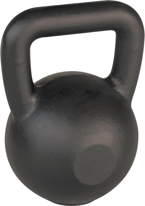 Image du produit Tunturi Gusseisen Kettlebell mit Gummi Boden 4 kg (1 x 4 kg)