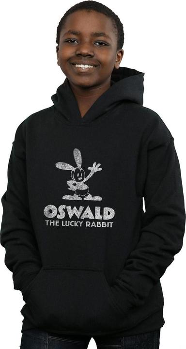 Immagine prodotto Disney Oswald Logo Felpa con Cappuccio Ragazzi (140, 146)