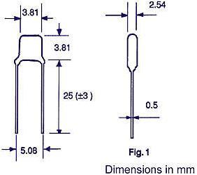 Produktbild Velleman Ceramic Multilayer Capacitor 22Nf