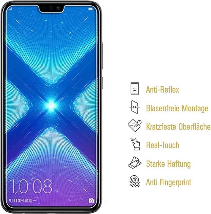Produktbild Protectorking 6x Panzerfolie Anti-Shock matt entspiegelt (6 Stück, Honor 8X)